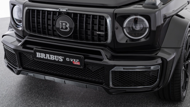 Photo of Brabus Carbon Fibre Inserts with Daytime Running Lights for the Mercedes Benz G63 AMG (W463A) - Image 2